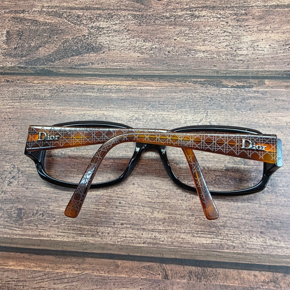 Dior Black and Tortoiseshell Women's Glasses - Picture 7 of 8